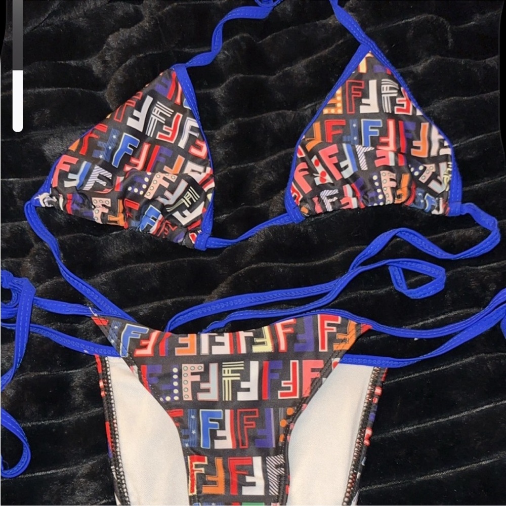 Swimsuits For All Blue Bikini Swimwear